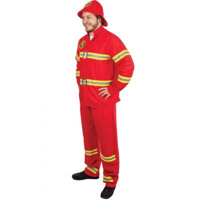 21099 costume deguisement homme adulte pompier taille l xl