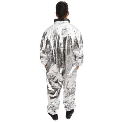 21107 taille l xl costume adulte homme astronaute argent