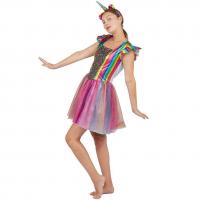 21150 taille s m costume femme licorne arc en ciel