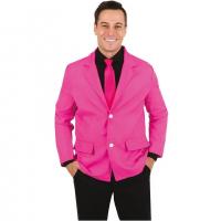 21162 accessoire de deguisement cravate rose fluo
