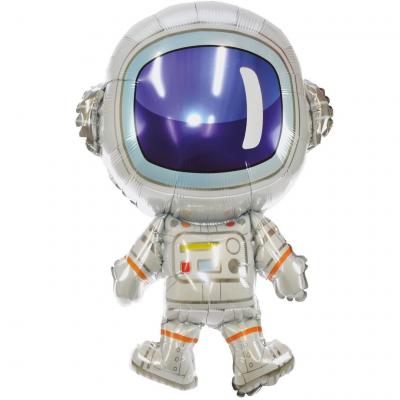 21202 ballon aluminium astronaute
