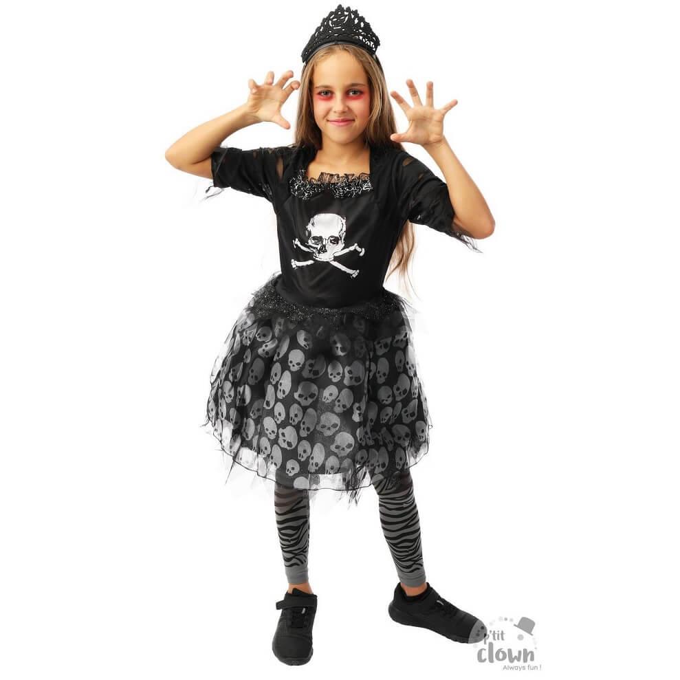 22009 10ans 12ans costume deguisement halloween pirate fille en tutu