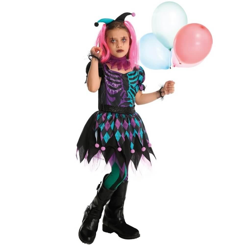 22018 age 7 9 ans costume squelette halloween fille