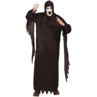 22157 taille s m costume fantome tueur noir adulte