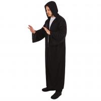 22160 deguisement costume adulte fete halloween sorcier noir