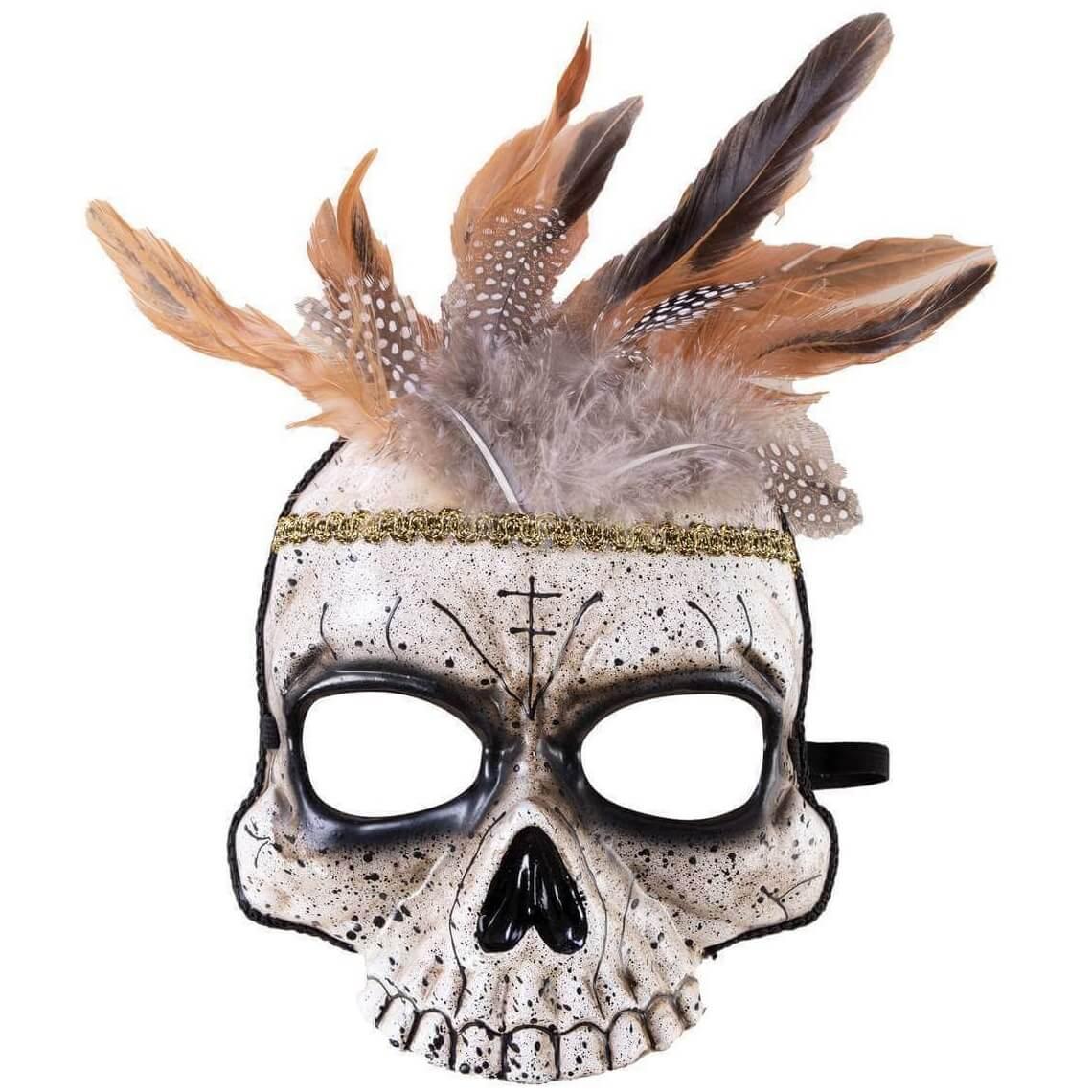 22188 accessoire de deguisement halloween demi masque