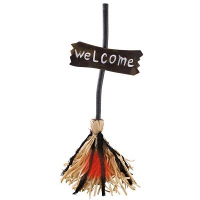 22265 balai magique dansant de sorciere decoration halloween