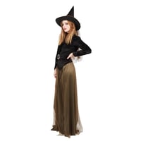 22281 boutique pas de calais costume femme adulte halloween sorciere verte et noire