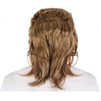 22406 accessoire de deguisement perruque pour adulte coupe mule blond cendre