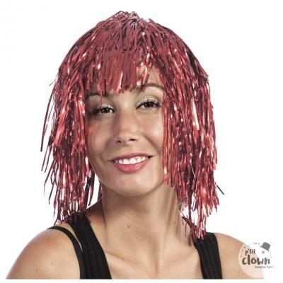 22409 perruque frange rose gold disco annee 80