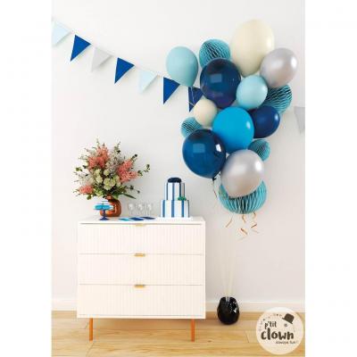 22447 decoration ballon latex nuance bleu