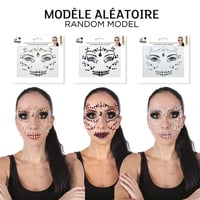 22562 boutique pas de calais maquillage halloween bijoux visage strass autocollant