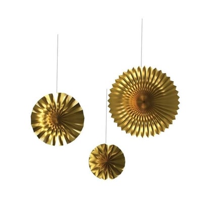 22609 magasin decoration pas de calais a suspendre dore or mettalique rosace dore or metallique