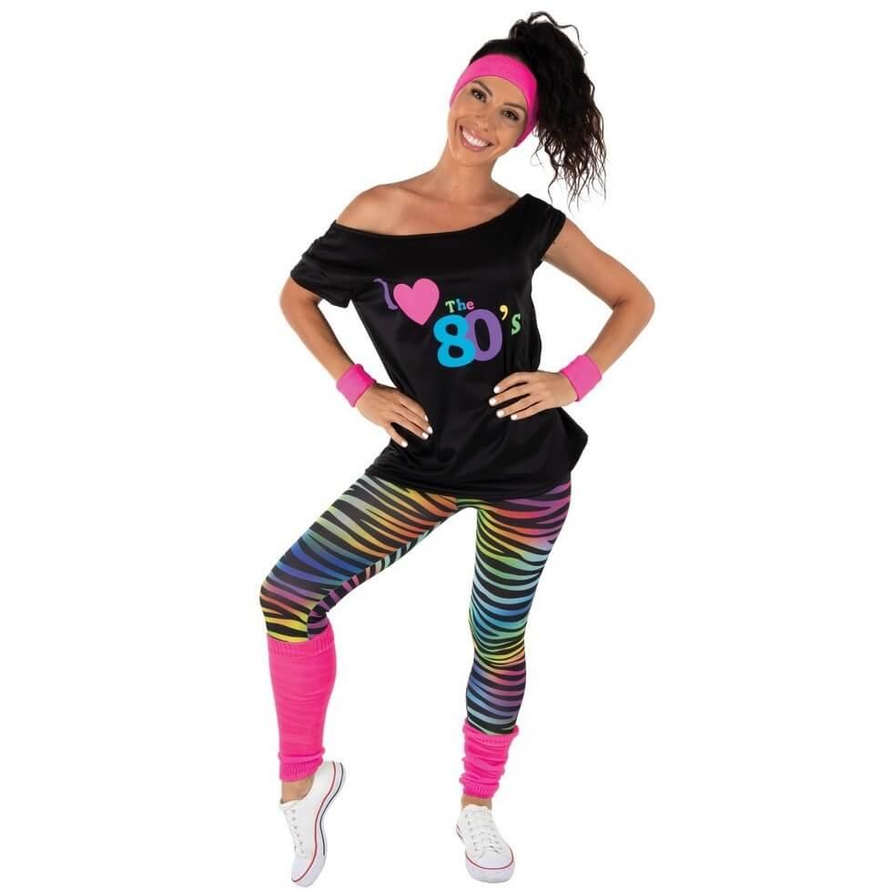 Déguisement Année 80 Accessoire Femme Années 80s Disco Costume