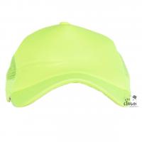 22670 accessoire de deguisement casquette jaune fluo