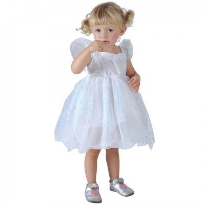 Déguisement princesse étoile 5/6 ans blanc REF/22718 (Costume enfant pour fille)