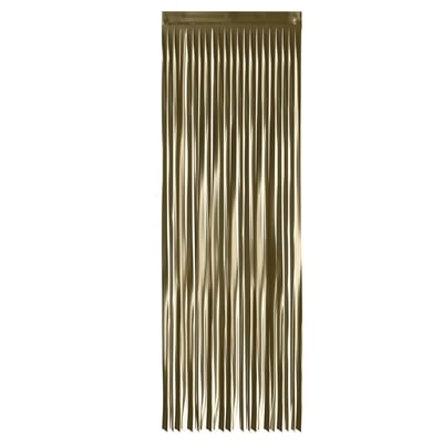 22743 magasin decoration fete pas de calais rideau de porte lame franges dore or matte