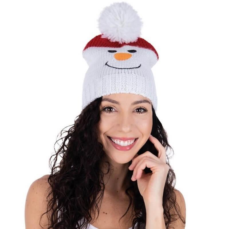 22782 accessoire deguisement noel bonnet bonhomme de neige