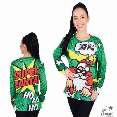 22792 taille xs t shirt adulte mixte homme femme pere noel