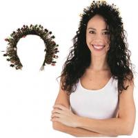 22805 accessoire deguisement serre tete guirlande de noel