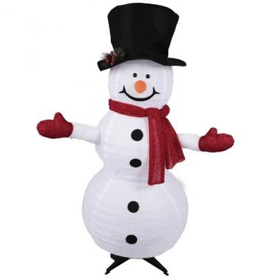 1 Grand Bonhomme de neige lumineux à poser 110cm REF/22831 (Décoration d'intérieur ou extérieur de Noël)