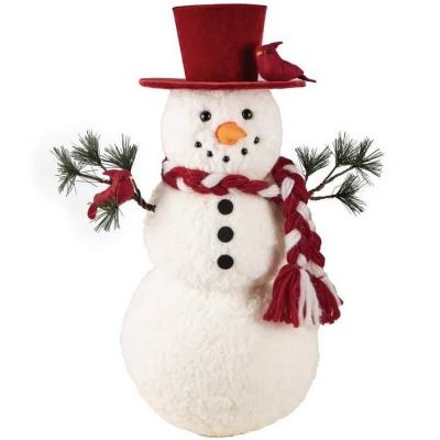 1 Bonhomme de neige 46cm REF/22849 (Décoration d'intérieur de Noël)