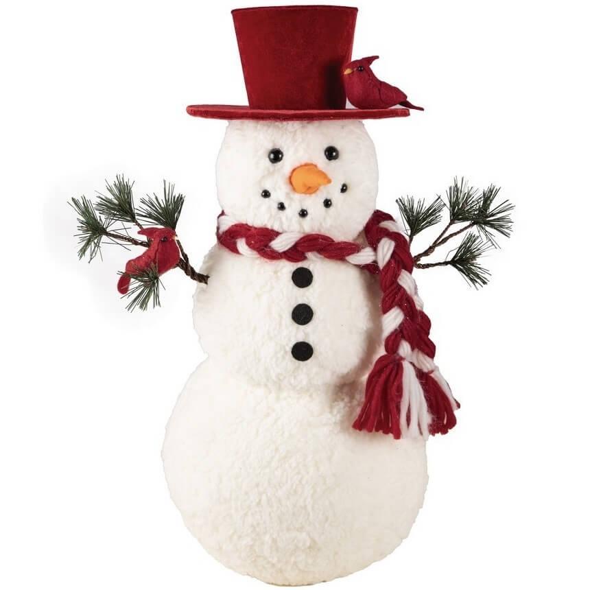 22849 decoration interieur de noel bonhomme de neige