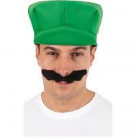 22863 accessoire de deguisement casquette verte plombier