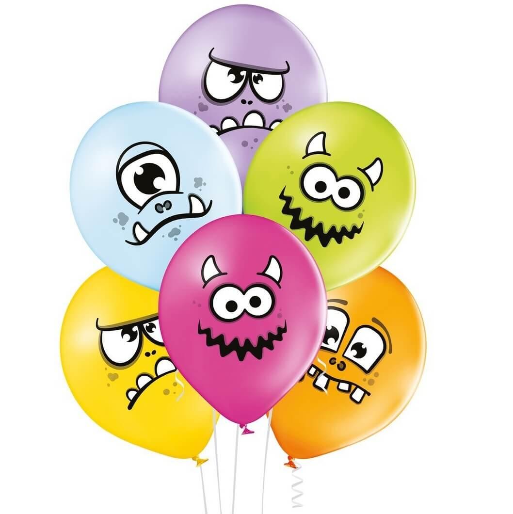 22964 decoration halloween ballon petits monstres