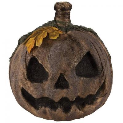 23029 citrouille en toile de jute a poser