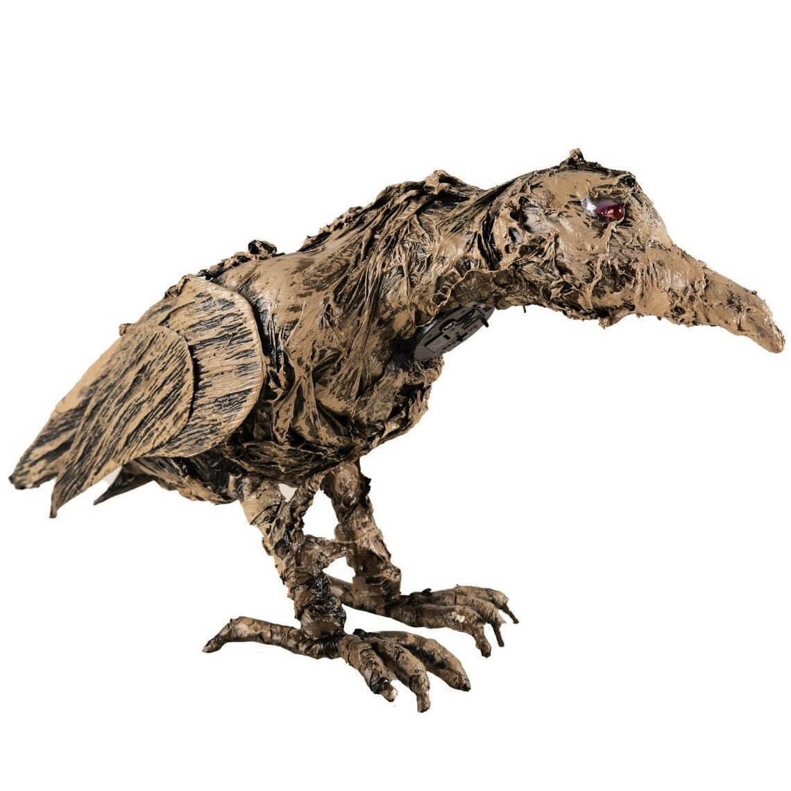 23039 decoration halloween corbeau decompose
