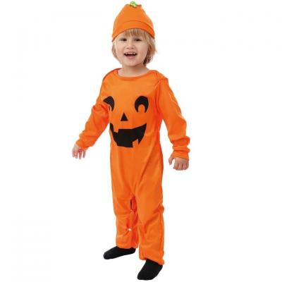 23057 age 1an 2ans costume enfant halloween citrouille orange
