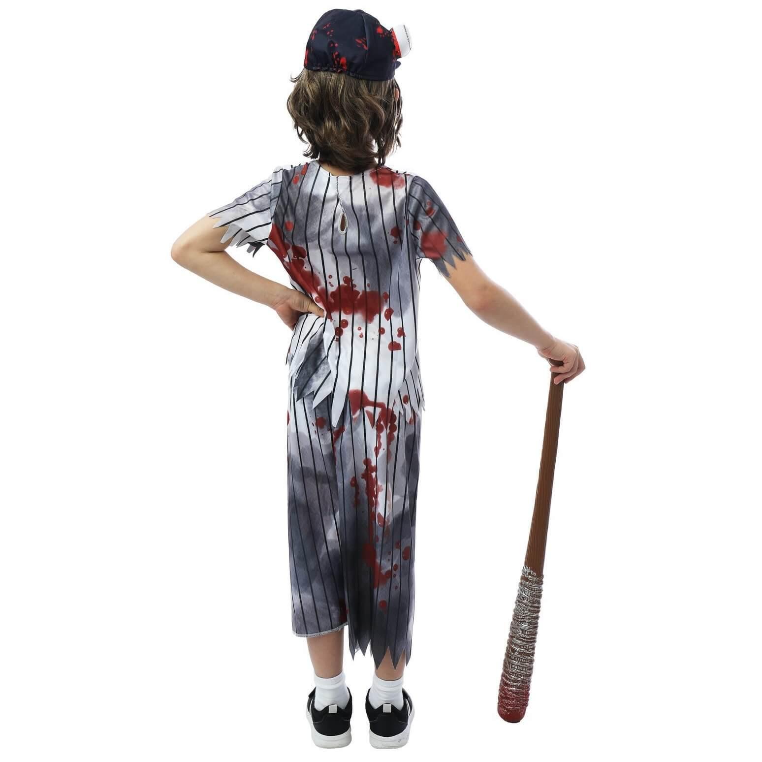 23128 age 7ans 8ans 9ans costume deguisement enfant halloween joueur de baseball zombie