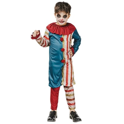 23138 magasin pas de calais de costume halloween enfant garcon clown vintage