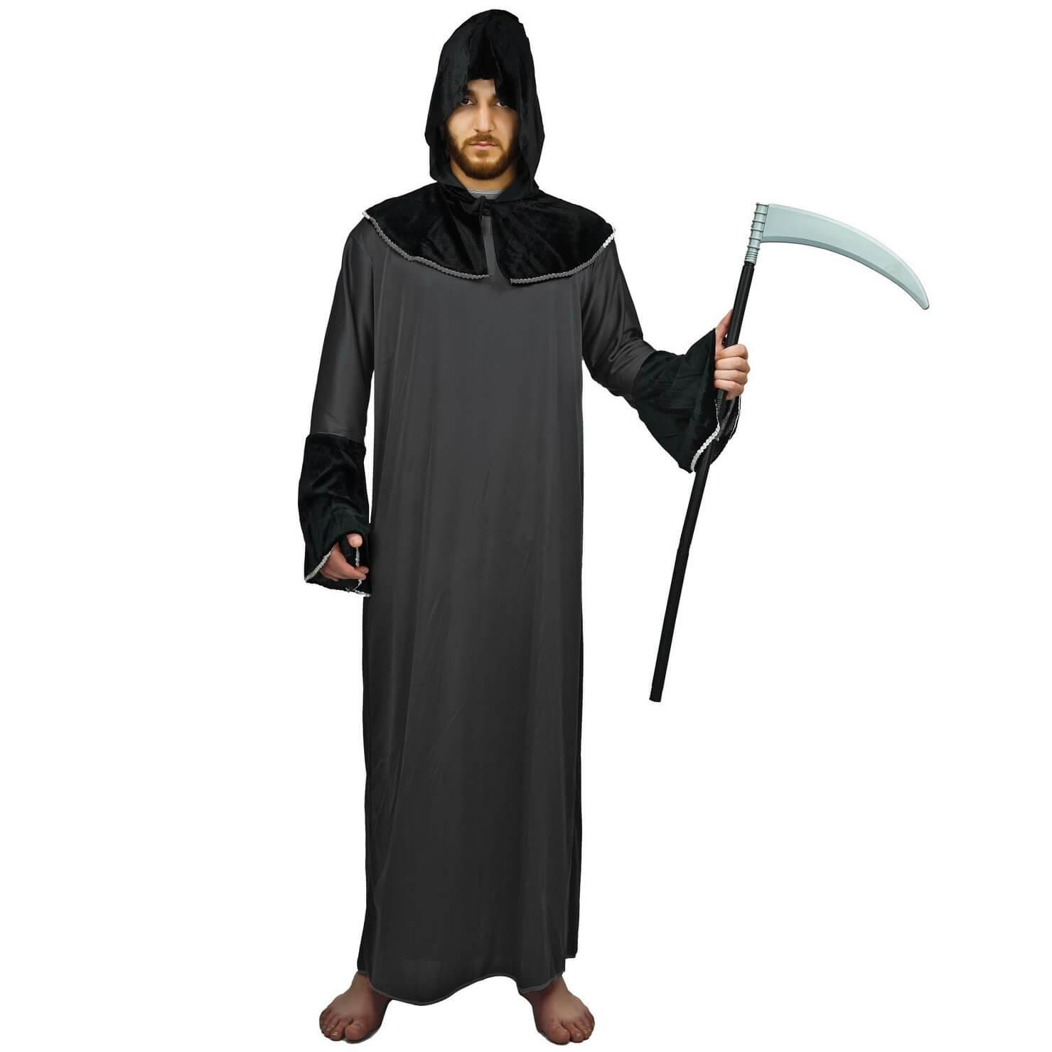 23176 deguisement halloween adulte homme faucheuse