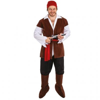 Costume Pirate taille XXL REF/23216 (Déguisement adulte homme)