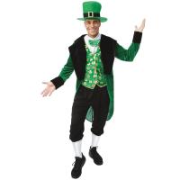 23239 taille sm costume deguisement st patrick leprauchaun vert