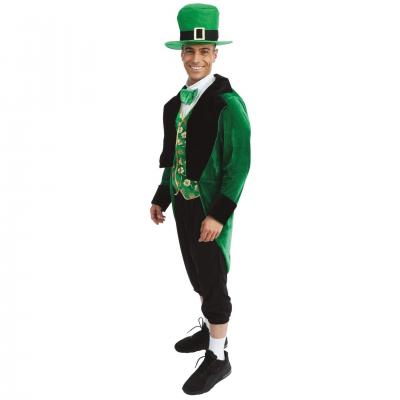 23240 taille l xl costume deguisement st patrick leprauchaun vert