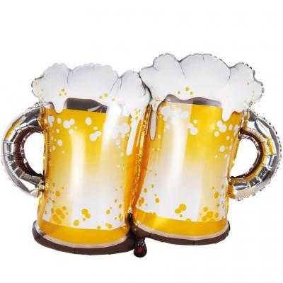 23244 decoration ballon aluminium fete st patrick biere