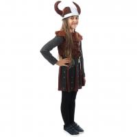 23279 age 5 a 6 ans costume fille enfant viking