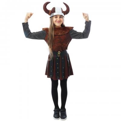 23279 age 5 a 6 ans deguisement costume fille enfant viking