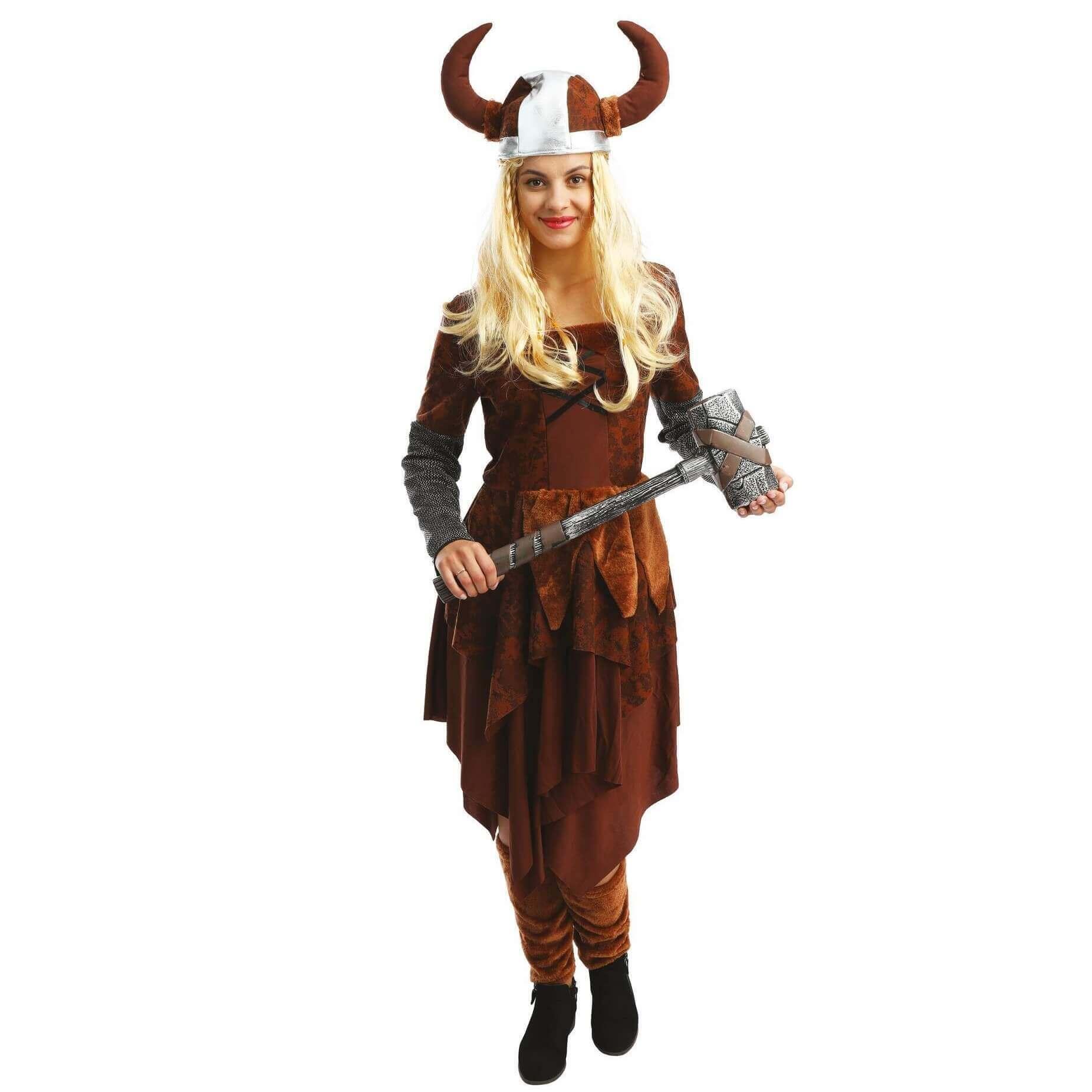 23292 accessoire deguisement perruque blonde demoiselle medievale