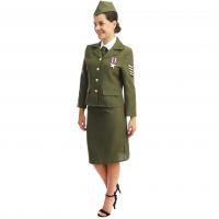 23301 taille s m deguisement femme adulte militaire dday