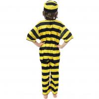 23396 age 5 6 ans costume prisonnier enfant