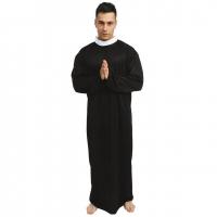 23406 taille sm deguisement costume religieux homme cure