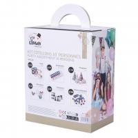 23443 article festif ambiance kit cotillon 10 personnes sarbacane sifflet chapeau serpentin