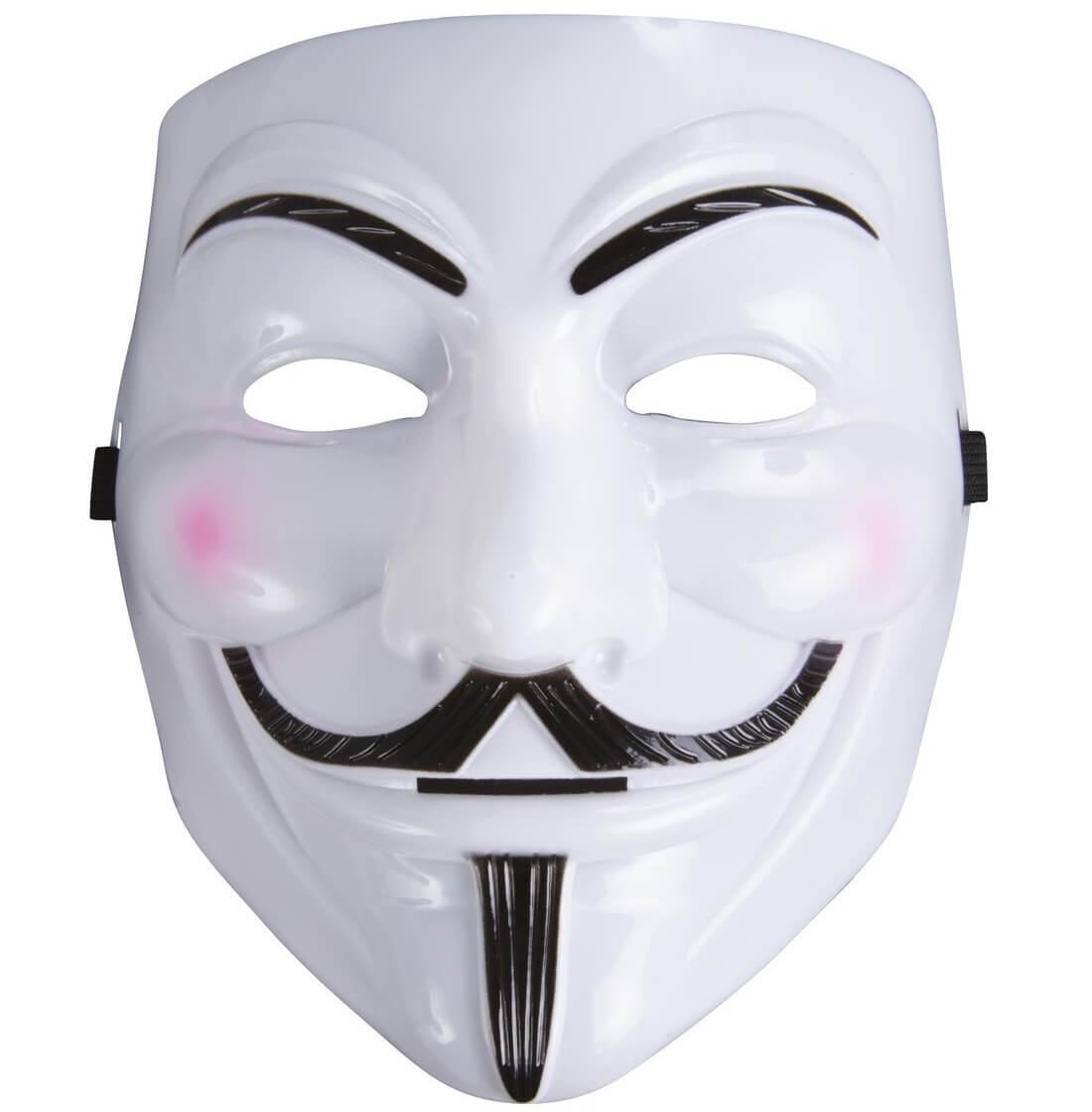 23520 accessoire de deguisement adulte masque anonymous