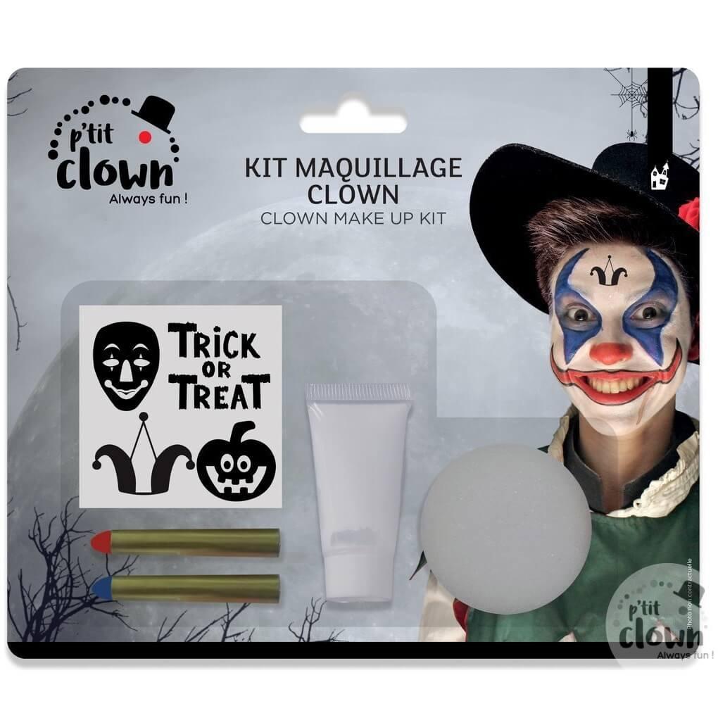 23601 kit maquillage enfant halloween clown