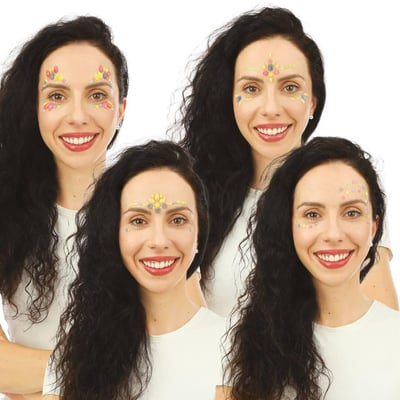 23871 magasin pas de calais maquillage festival bijoux strass visage fluorescent
