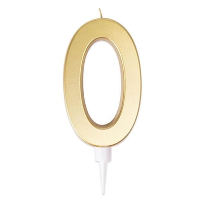 23950 magasin pas de calais decoration gateau anniversaire bougie geante doree or metallisee chiffre 0